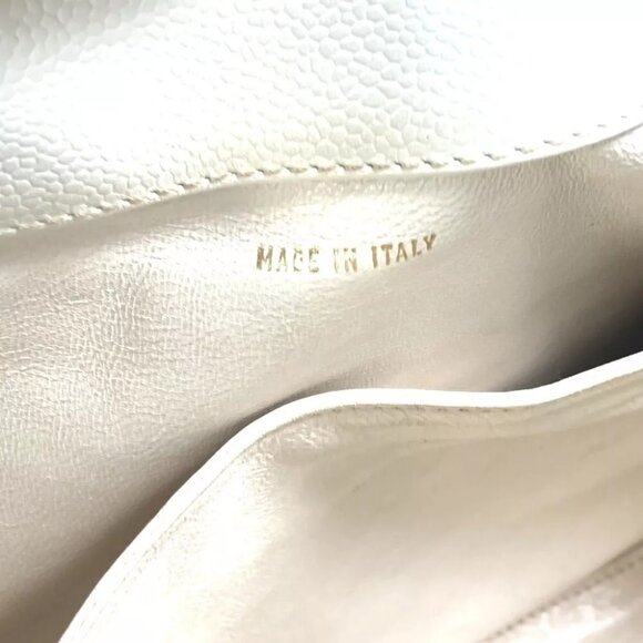 CHANEL Matelasse Quilted CC CC Mark Wood handle bag Tote Bag Hand Bag - Picture 16 of 16